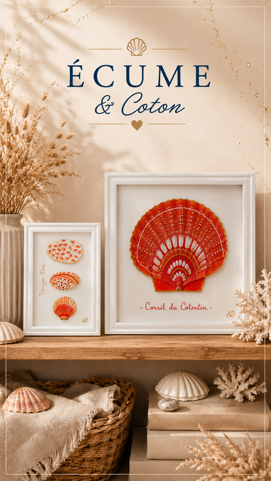 Ecume et coton